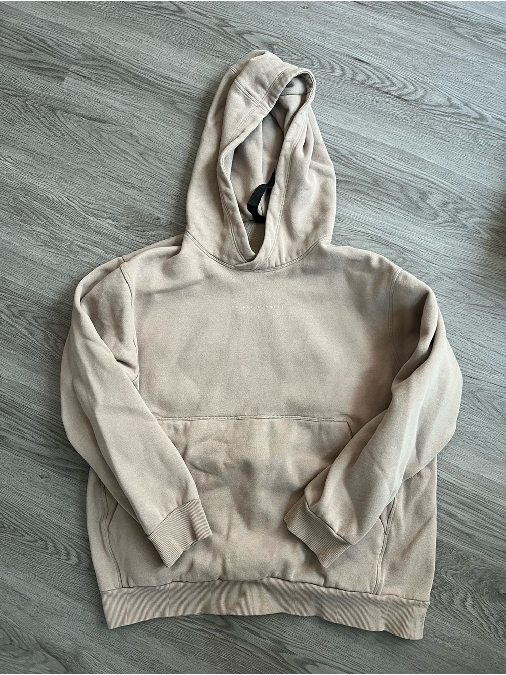 lululemon athletica Sand/Taupe Men's Lightweight Hooded Sweatshirt